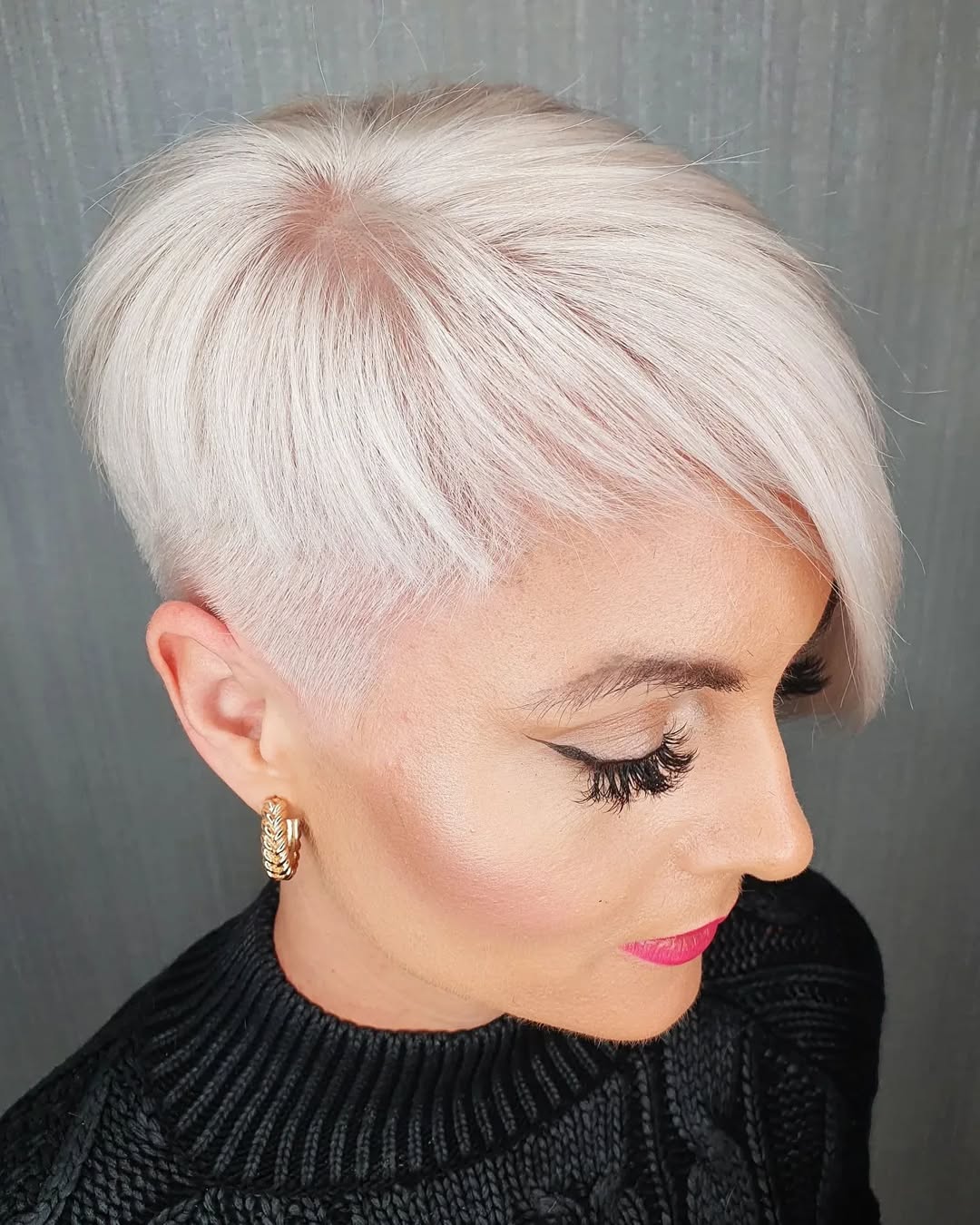 asymmetrical bixie haircut