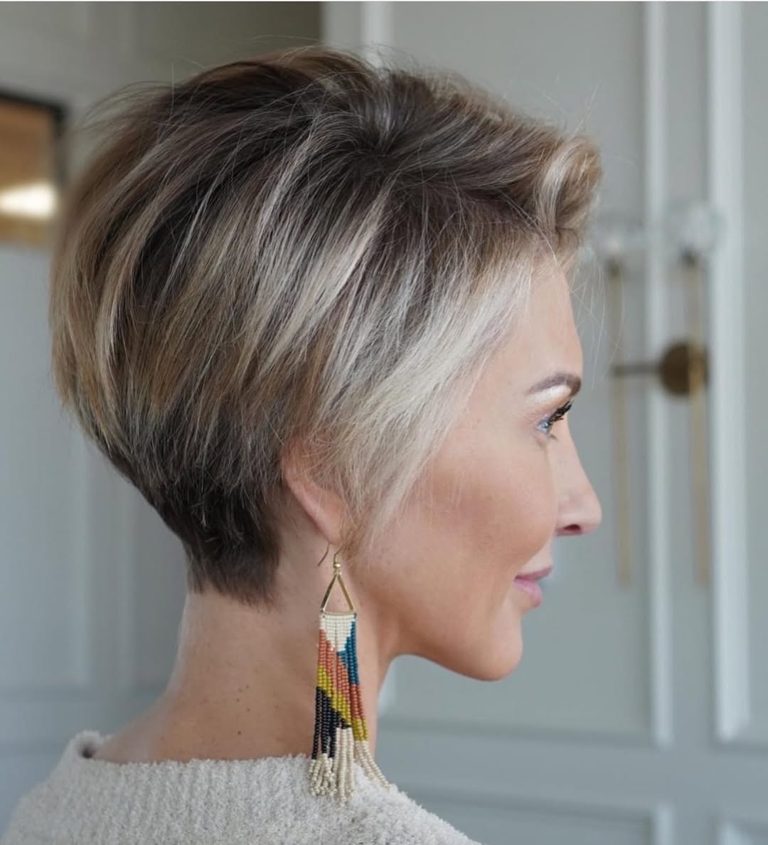 dimensional pixie bob haircut