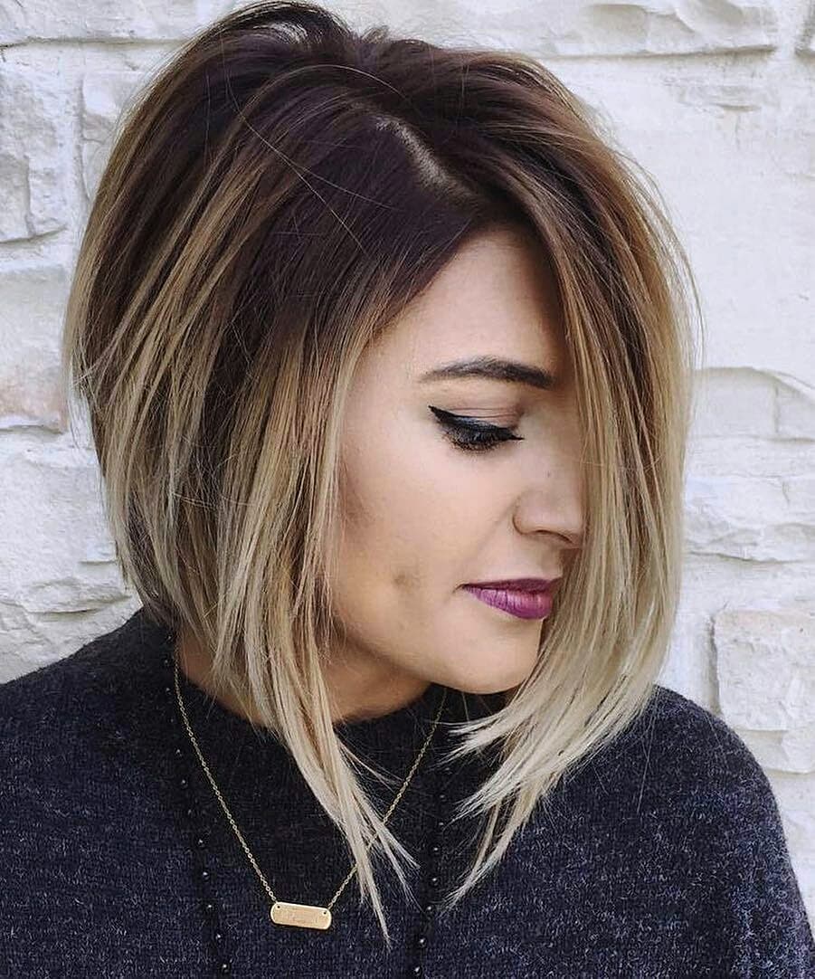 low-maintenance layered short bob hairstyle