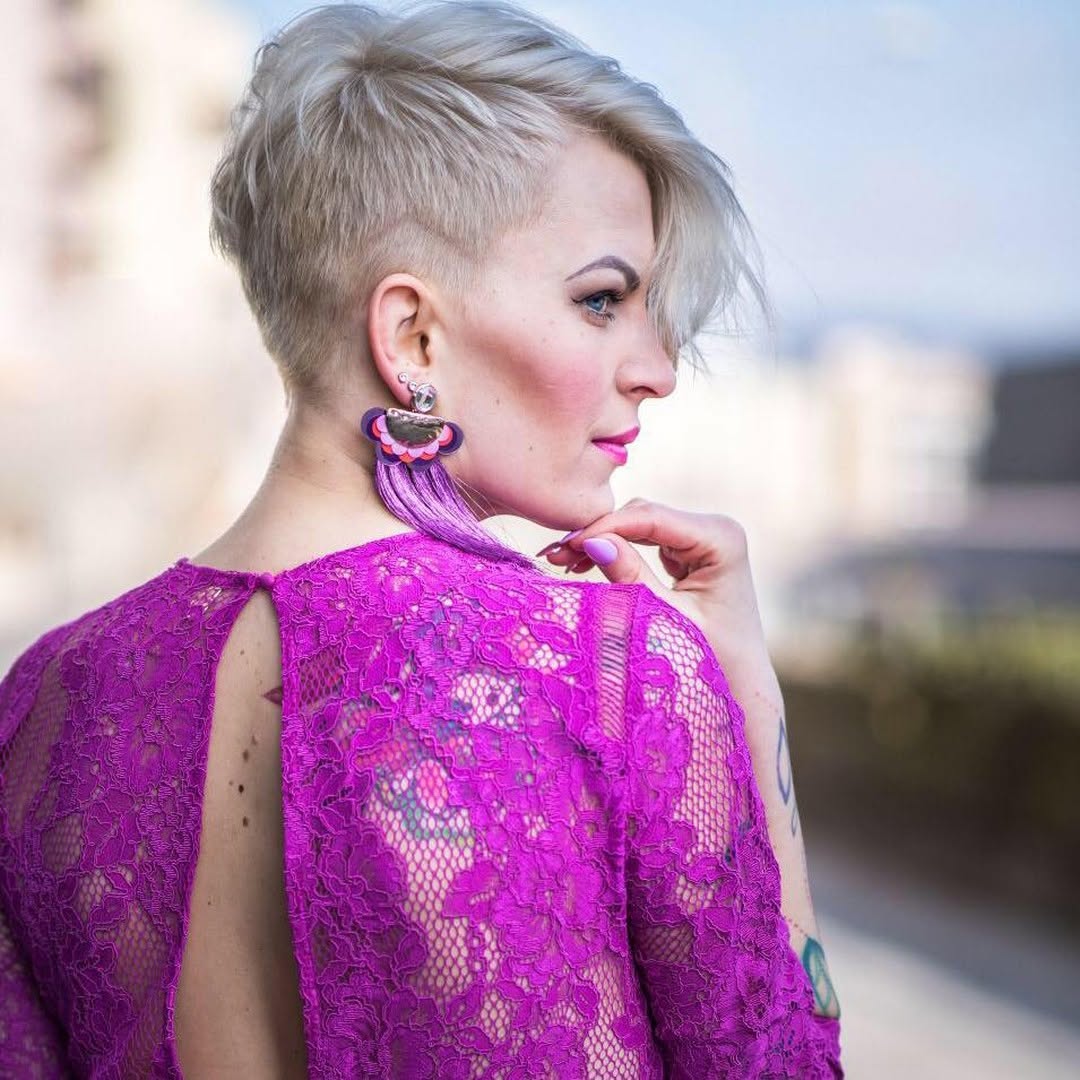 pixie bob with an undercut