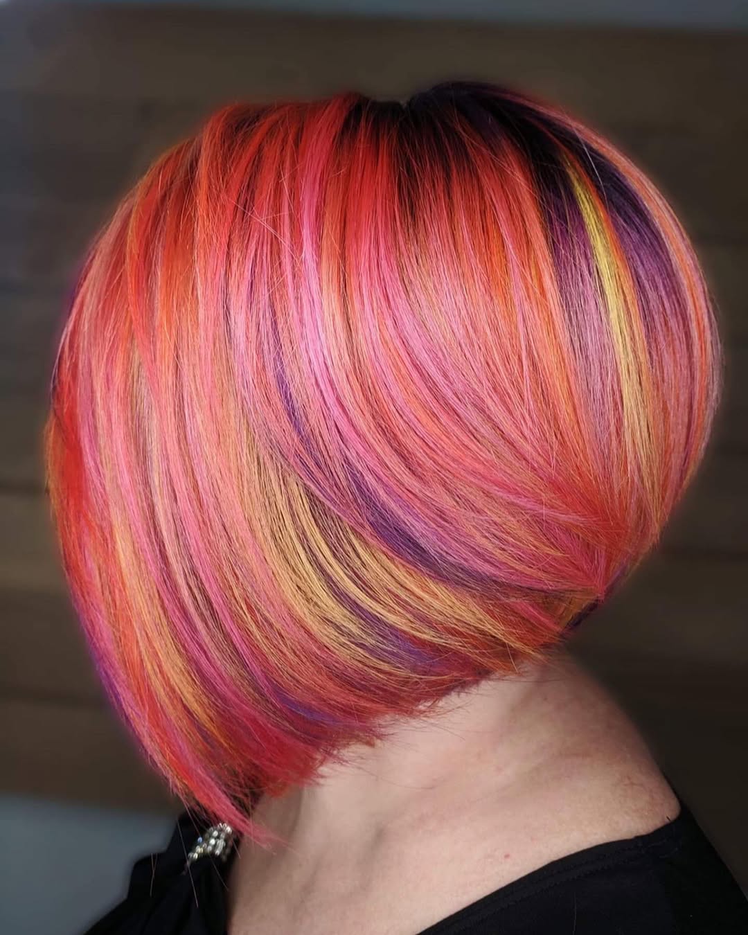 sunset inverted bob