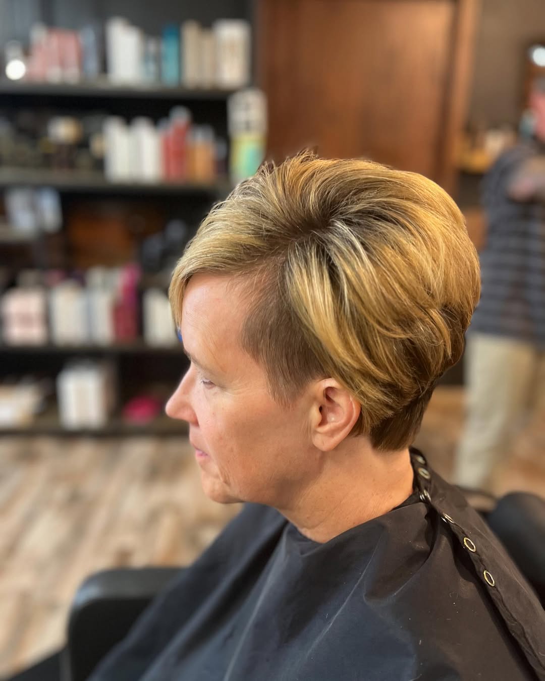 voluminous pixie cut for women over 60