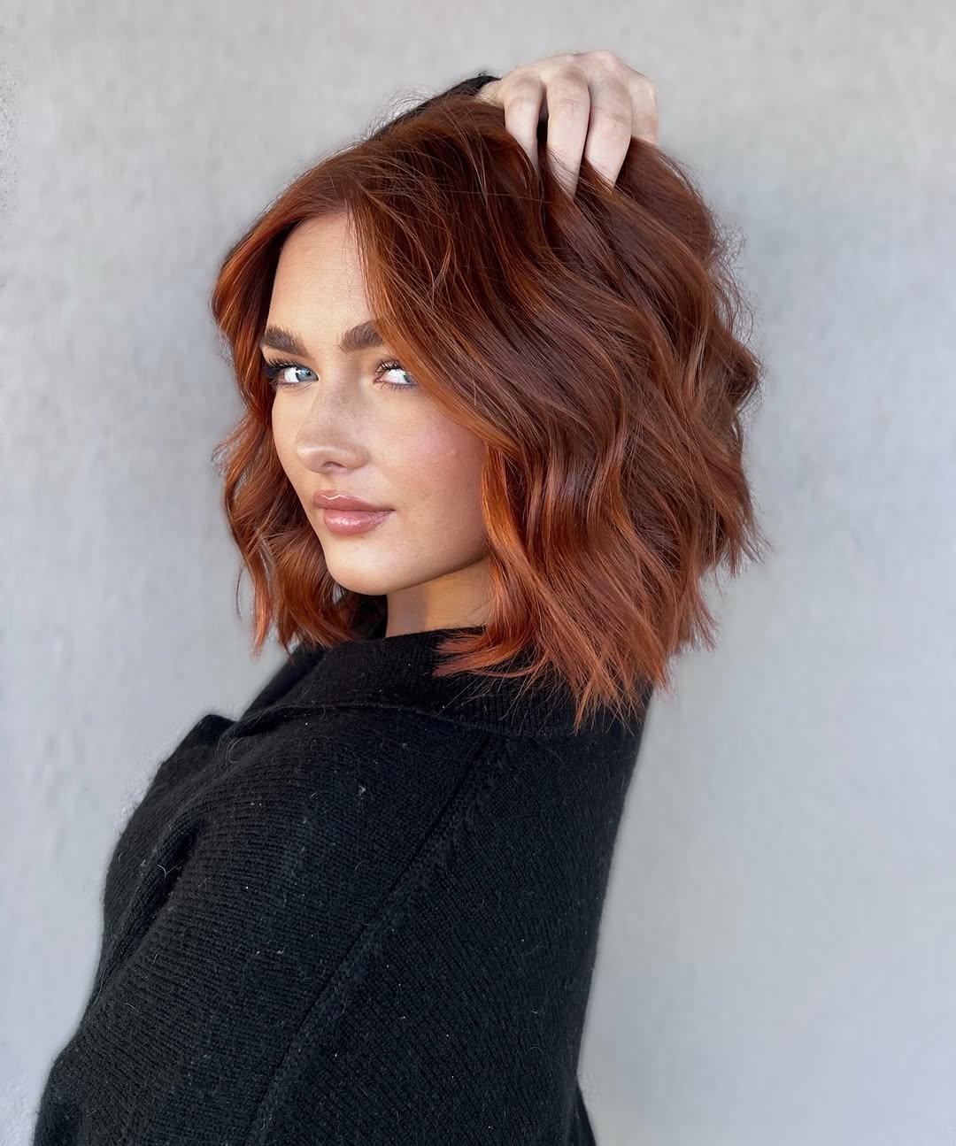 cowboy copper angled bob