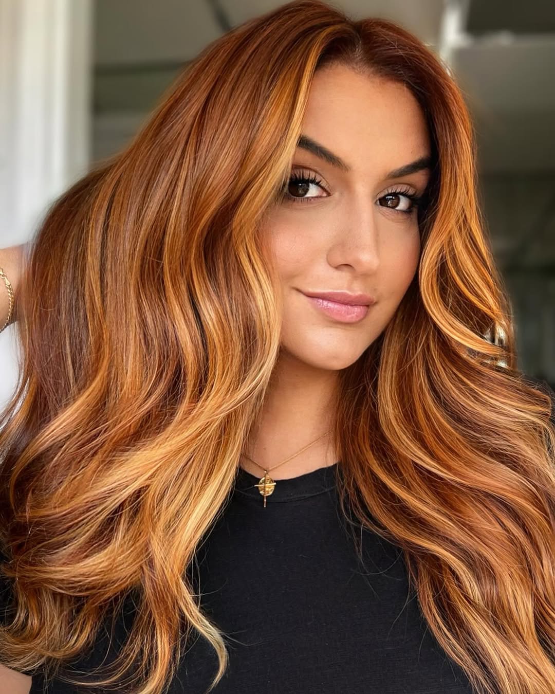 cowboy copper balayage