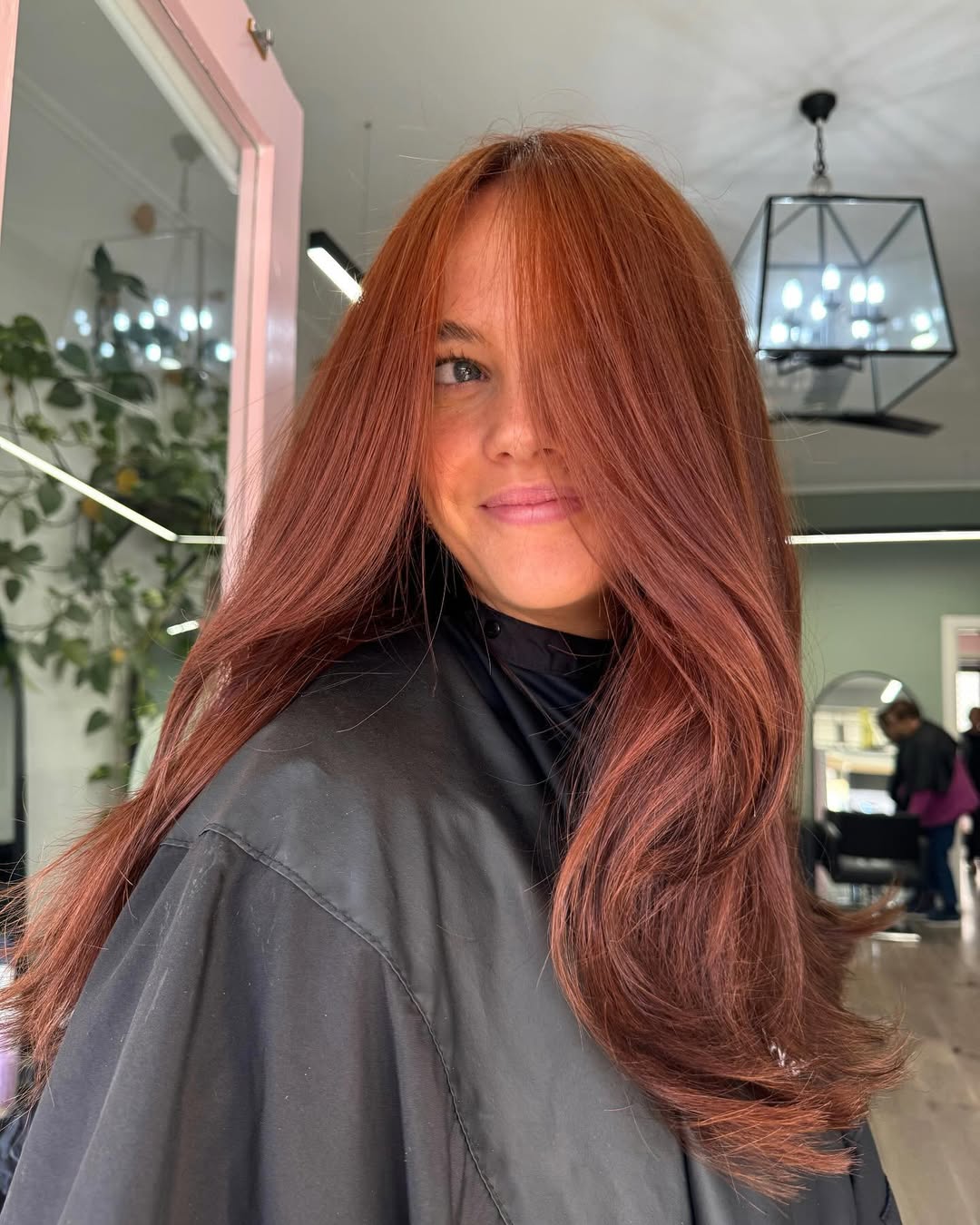 cowboy copper long layered hairstyle