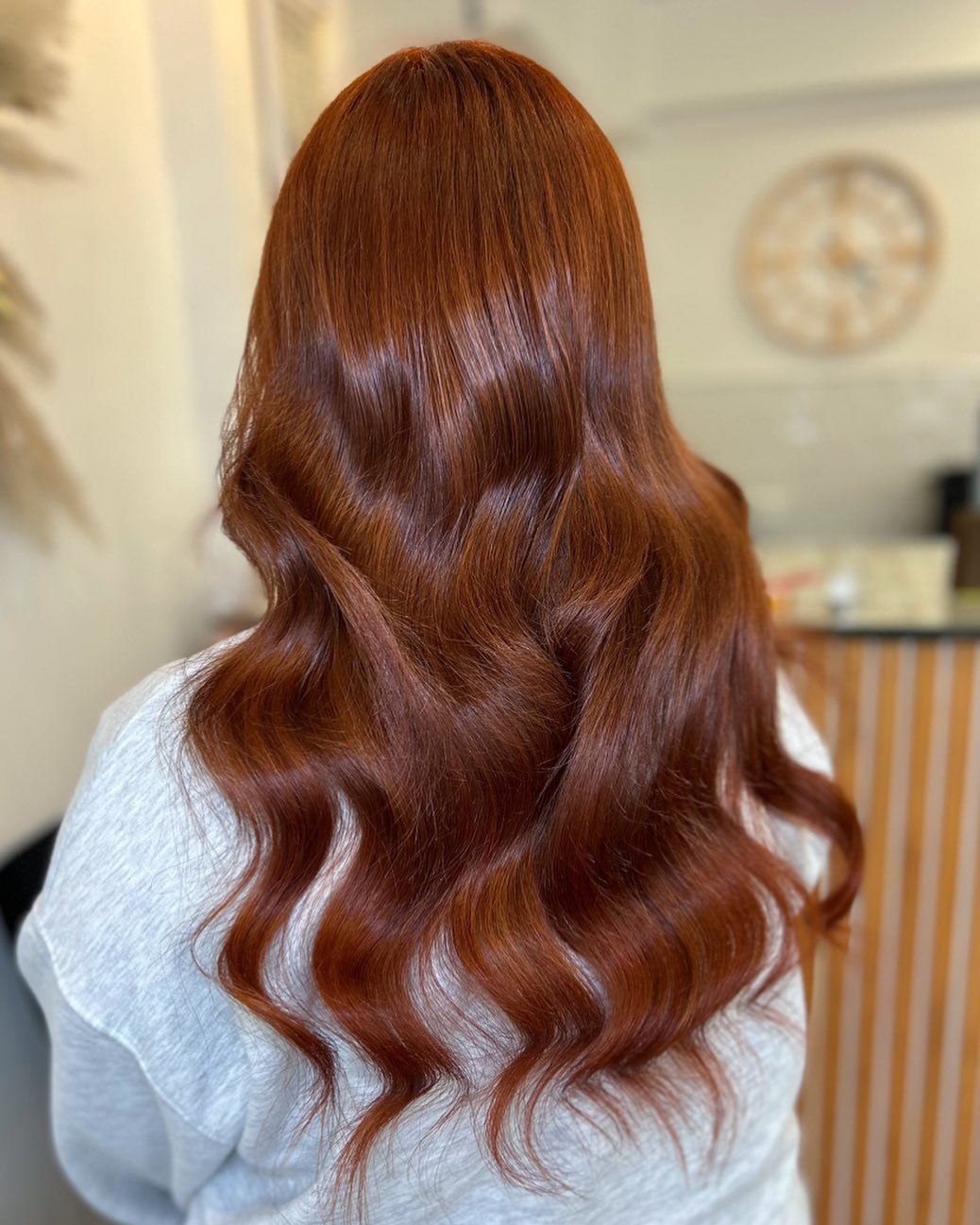 cowboy copper soft glam waves