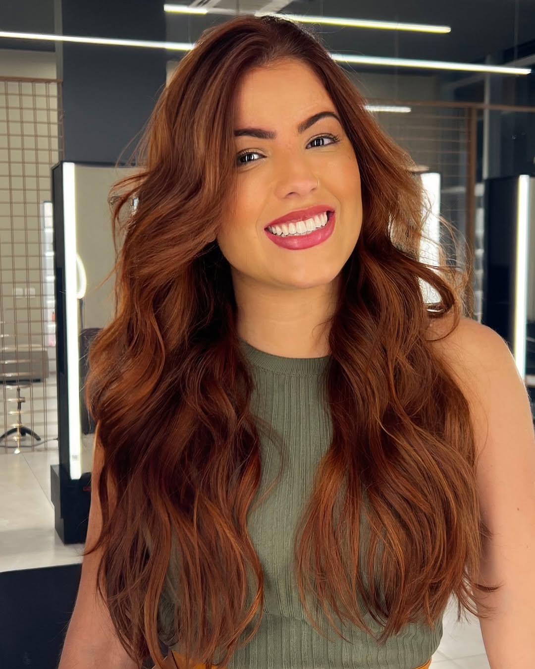 side-parted cowboy copper hairstyle