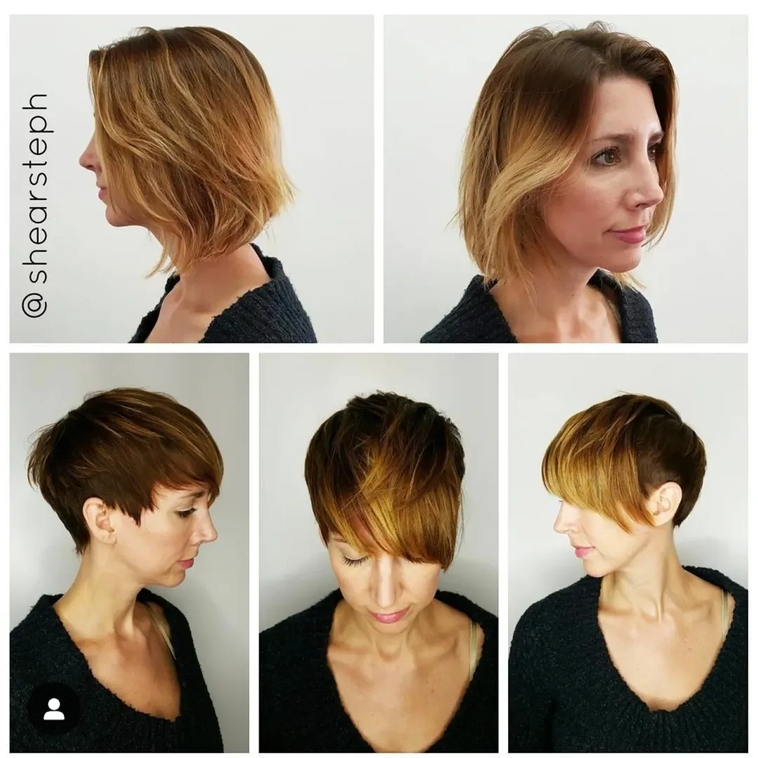 dimensional bixie haircut