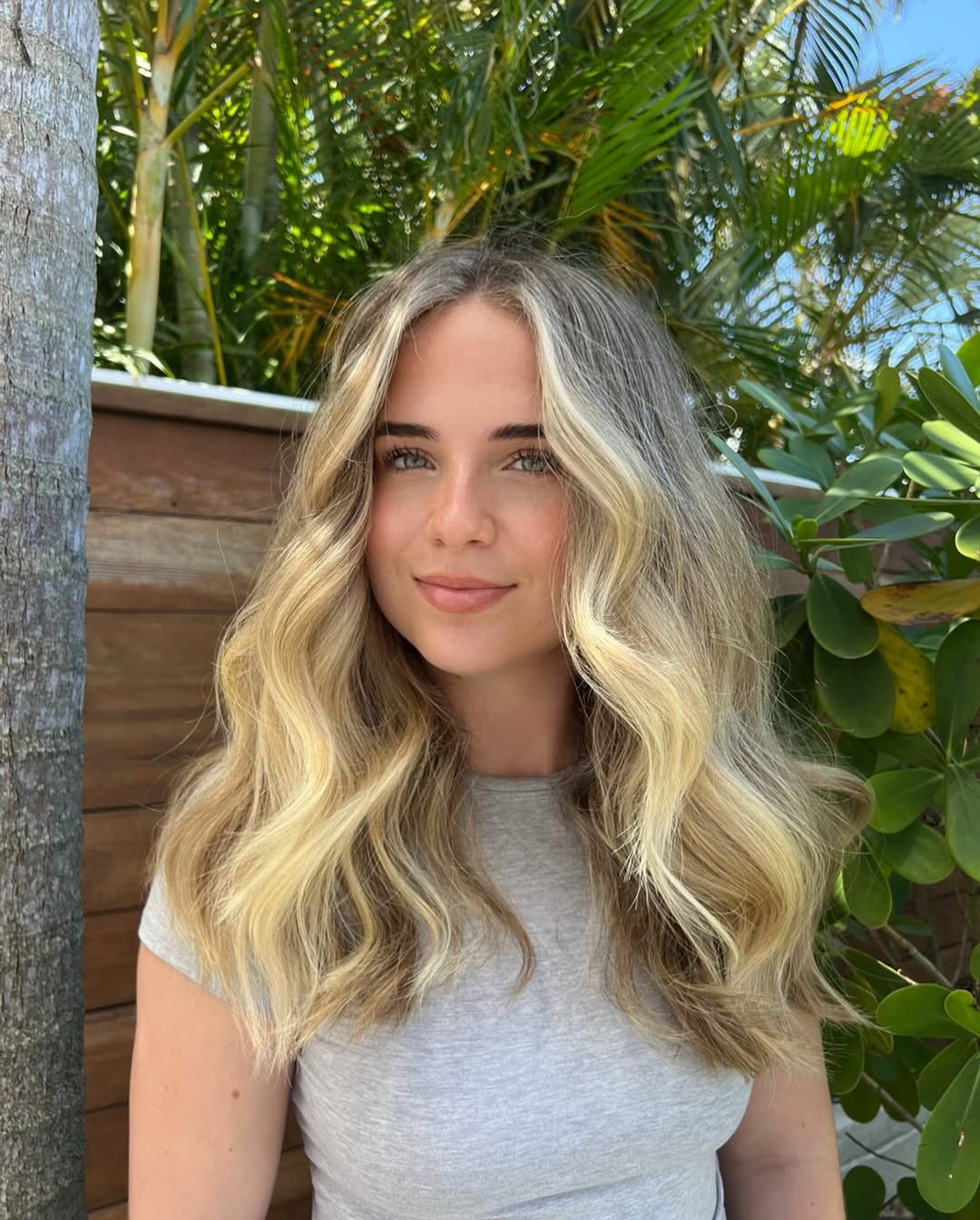 soft honey blonde balayage