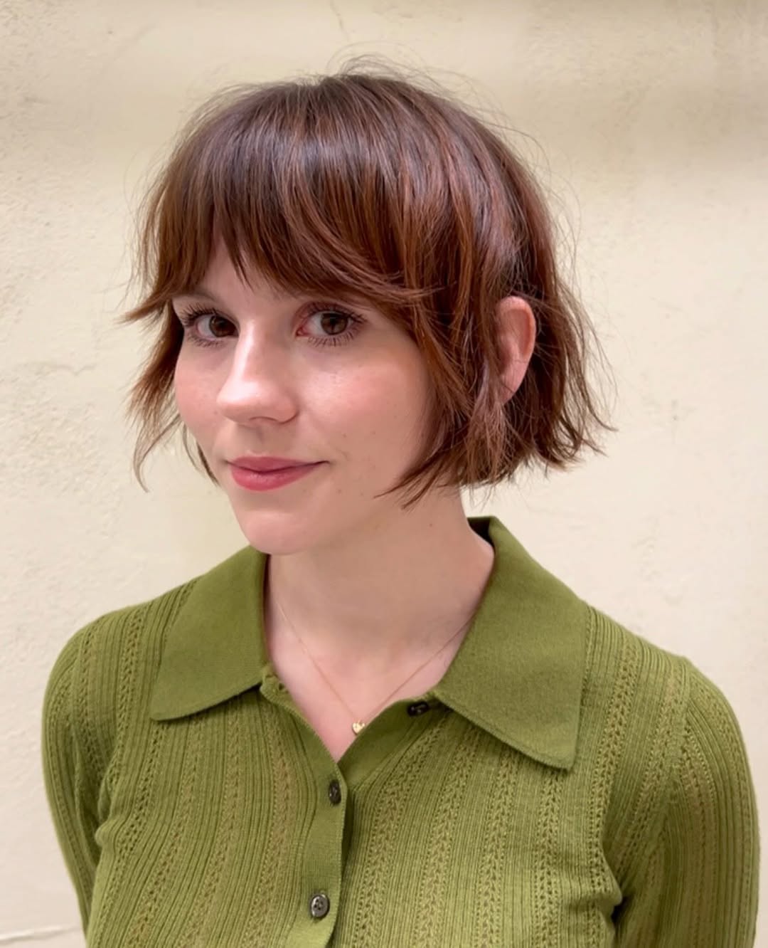 French bob with bangs