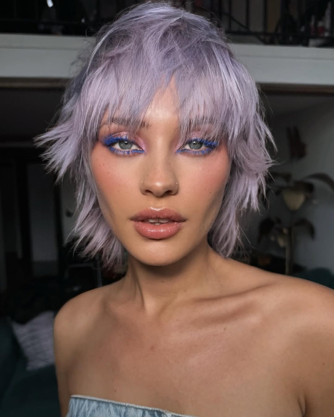 shaggy choppy pixie cut