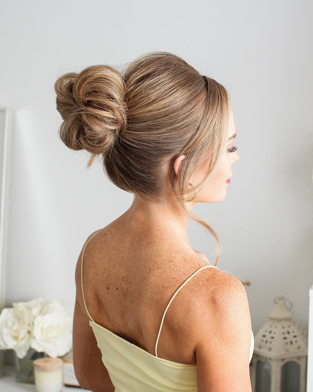 easy summer updo hairstyle