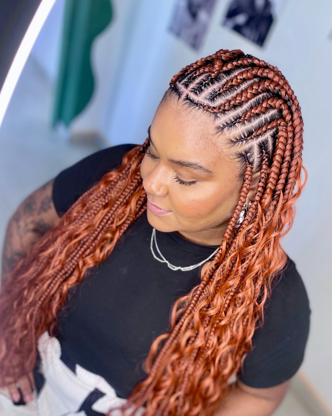Color 350 Fulani braids
