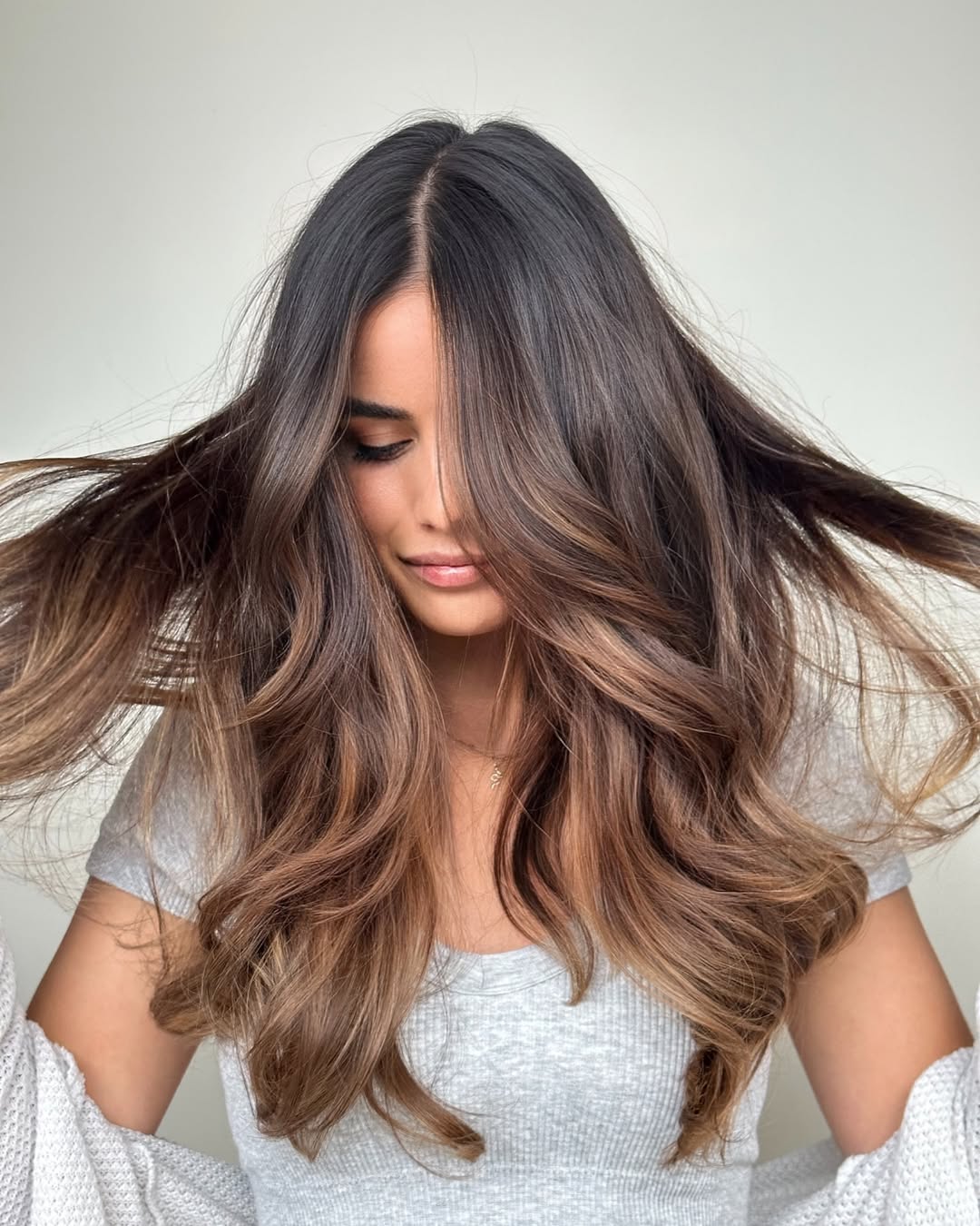 light brown highlights