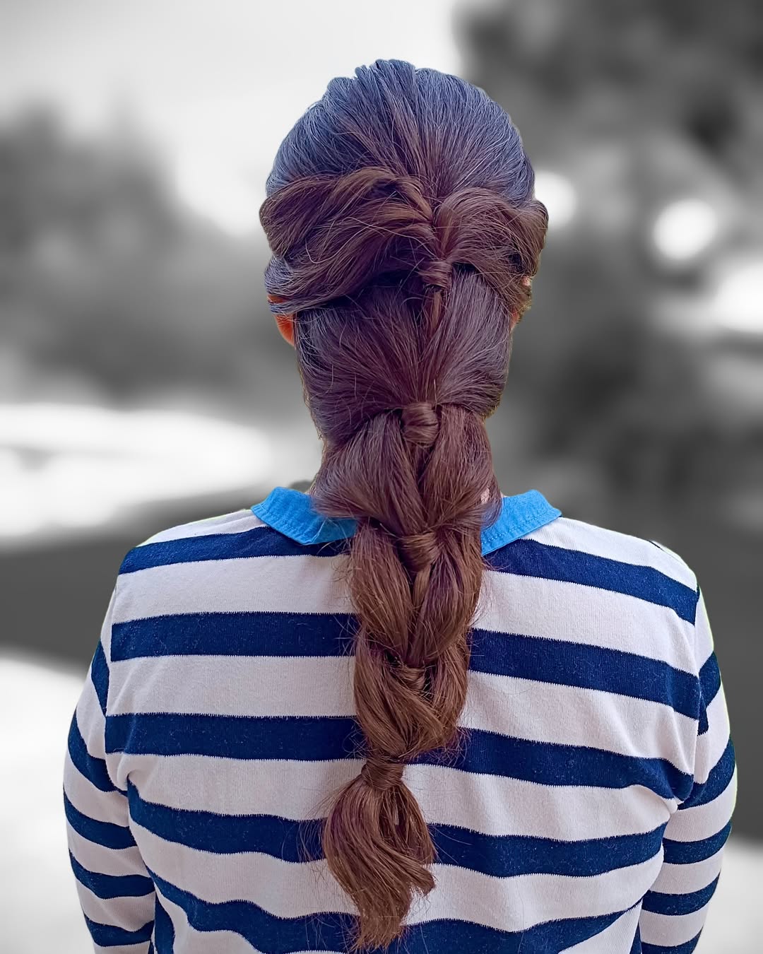 loose pull-through braid