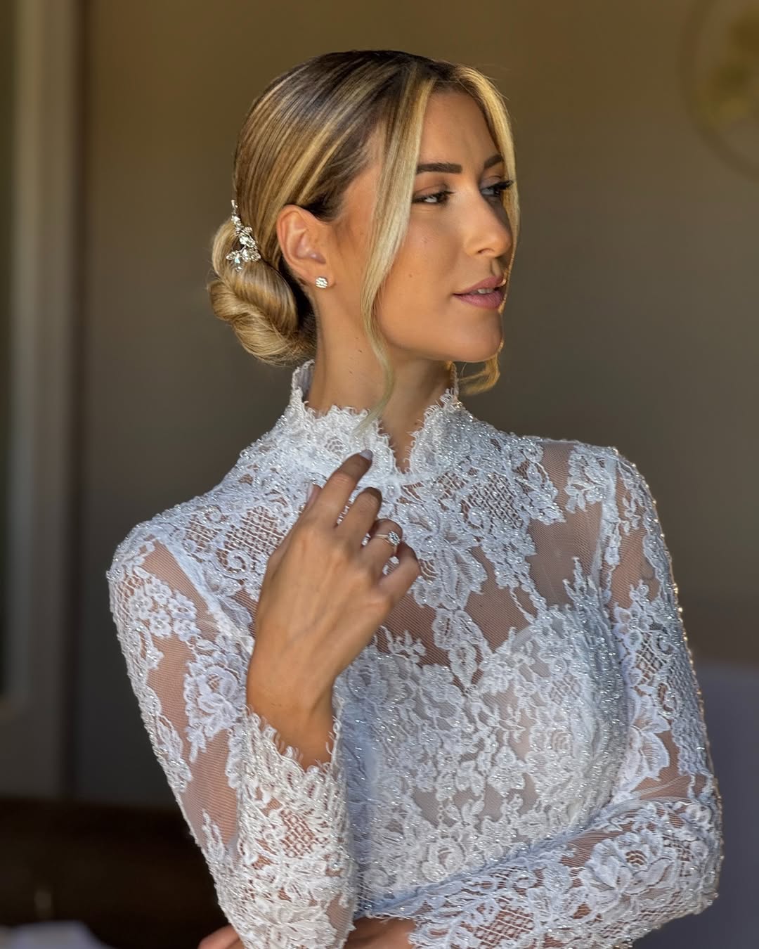 wedding hairstyle for short hair