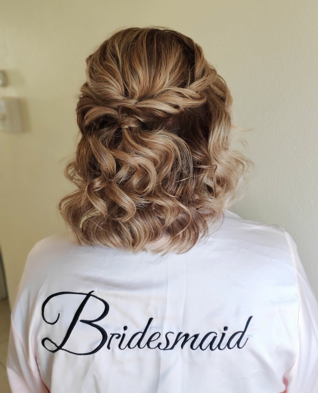 half-up twist hairstyle