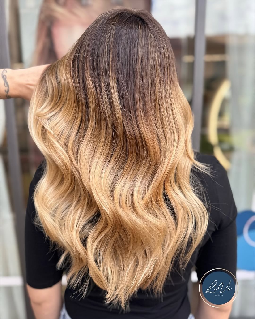 honey balayage