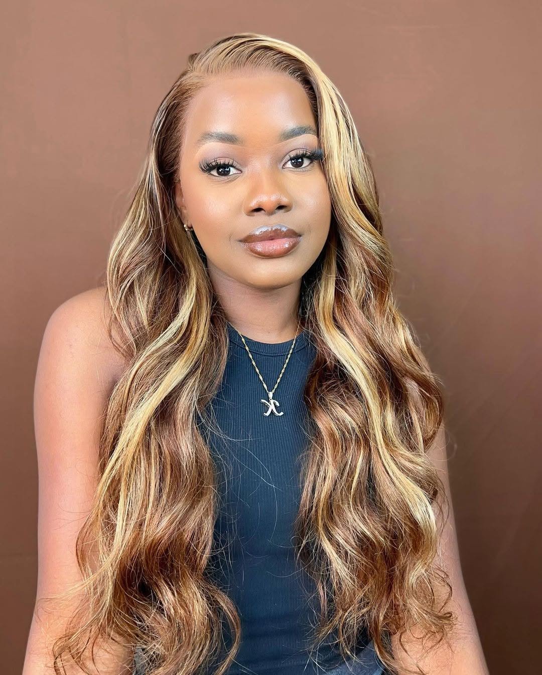 honey brown highlights