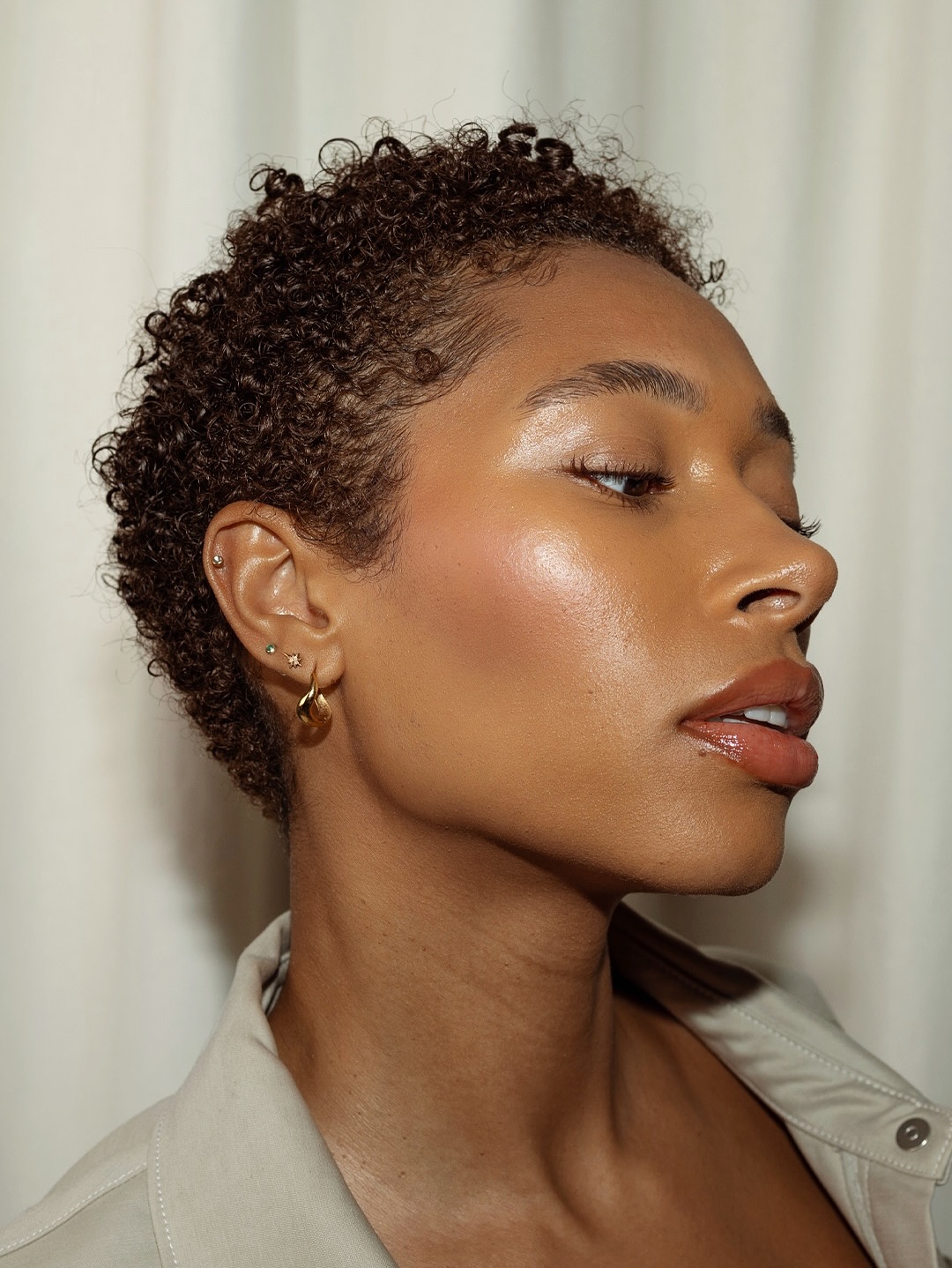 very short pixie haircut for black women